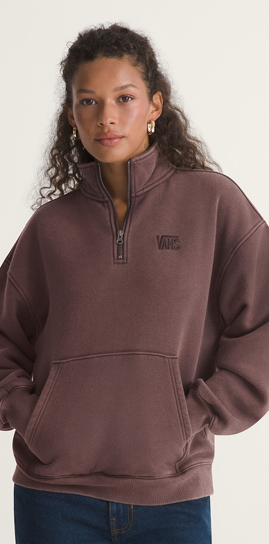 Funnel Neck Sweatshirt
