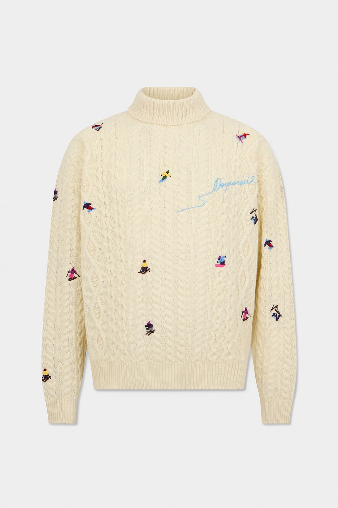 Snowy Dream Turtleneck