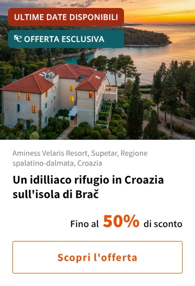 Un idilliaco rifugio in Croazia sull'isola di Brač