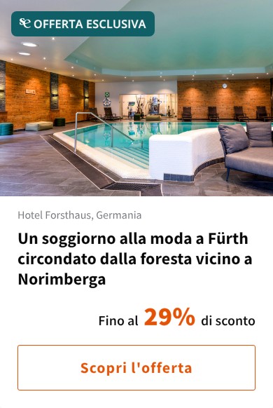 Un soggiorno alla moda a Fürth circondato dalla foresta vicino a Norimberga