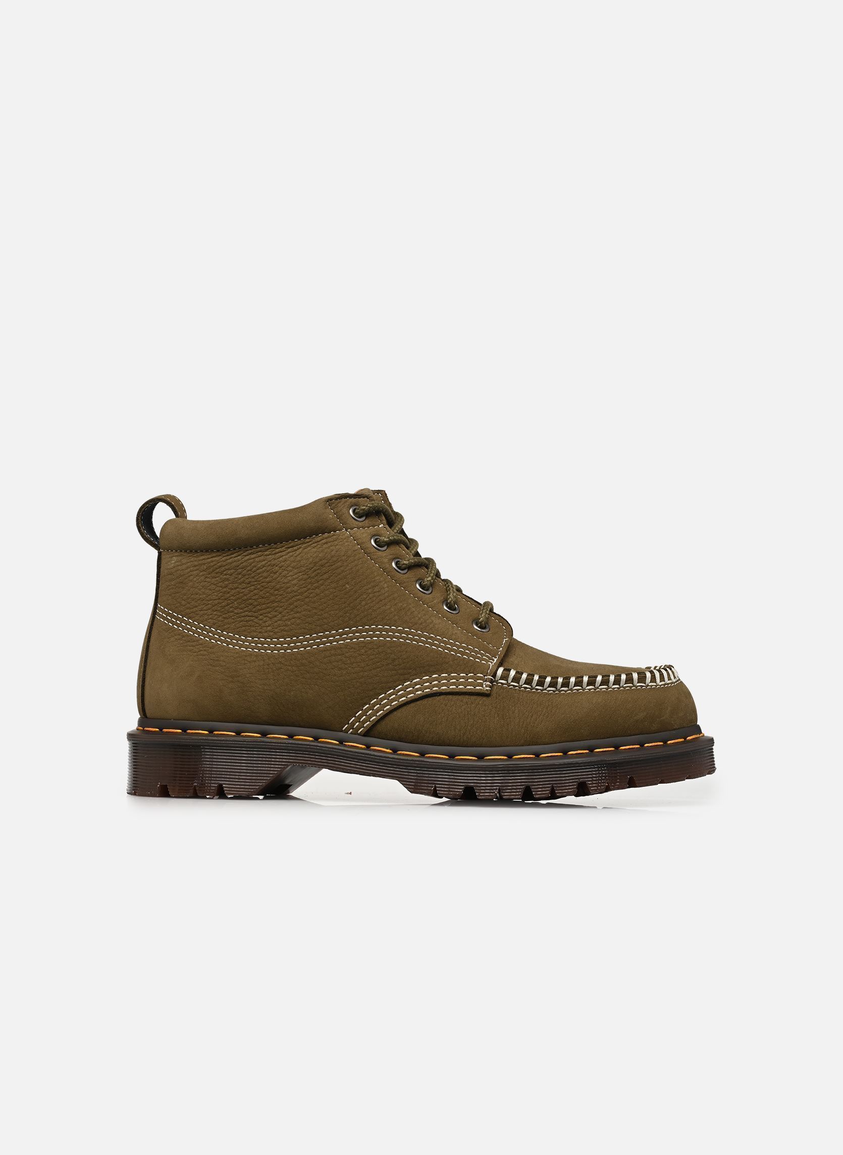 Dr. Martens Bottines &agrave; lacets Lowell Chukka M homme vert
