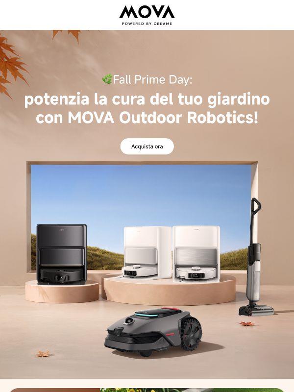 🌿Fall Prime Day: potenzia la cura del tuo giardino con MOVA Outdoor Robotics!