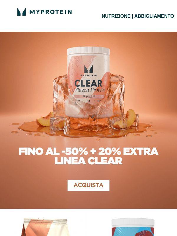 Fino al -50% + 20% Extra 🍹