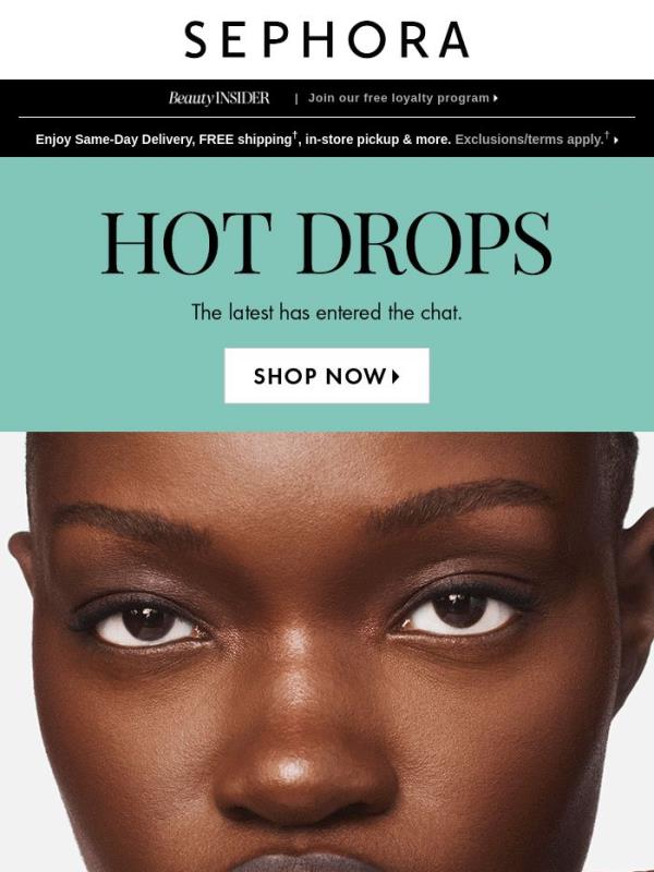Hot drops coming through
