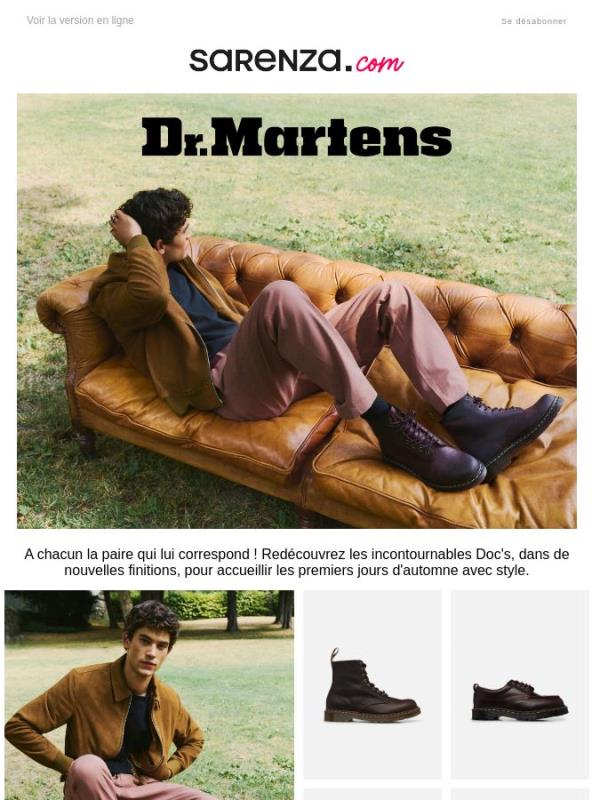 Dr. Martens : saison ouverte ! 🍂