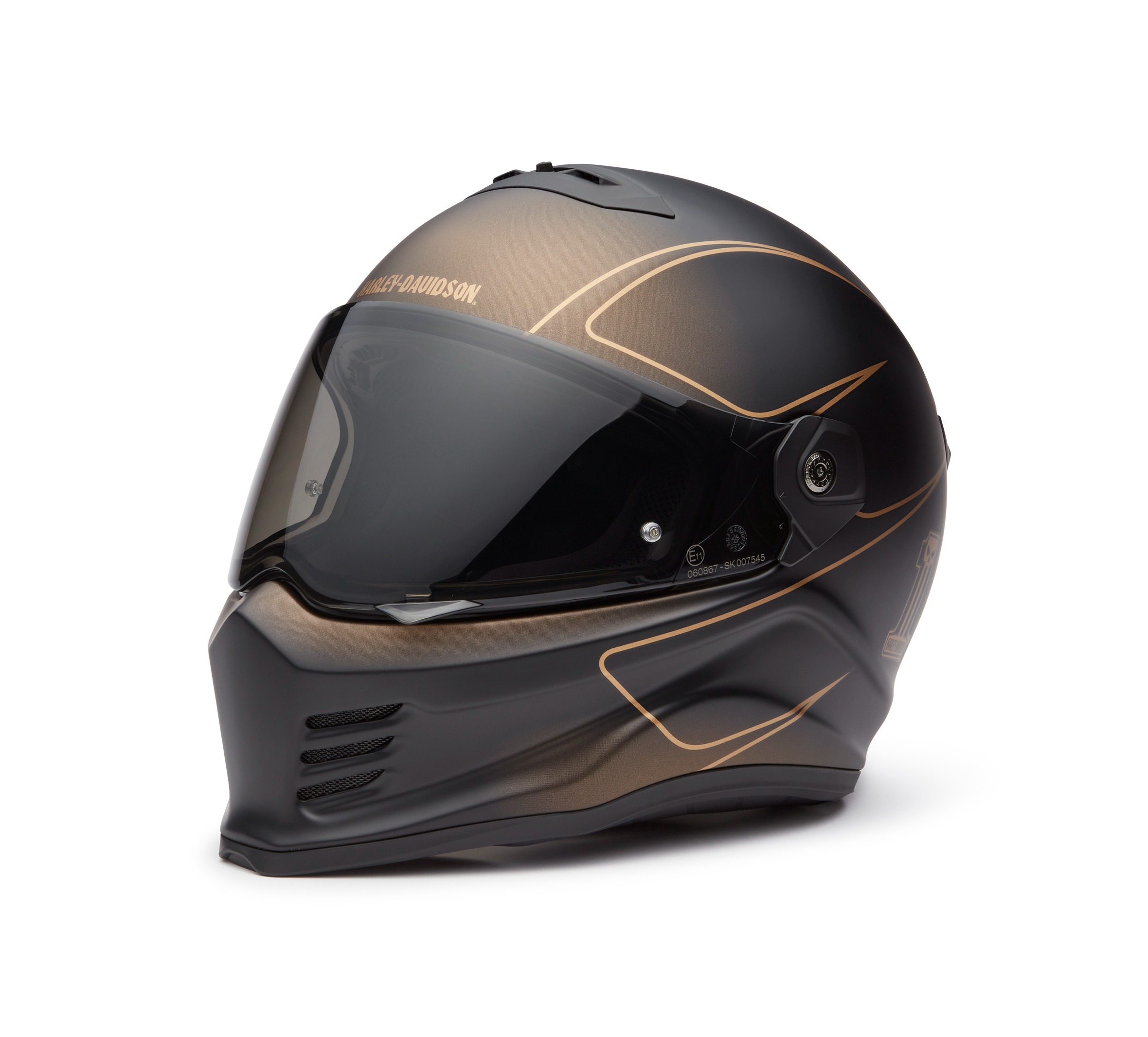 CASCO INTEGRALE WILLIE G DARK CUSTOM DIVISION X15