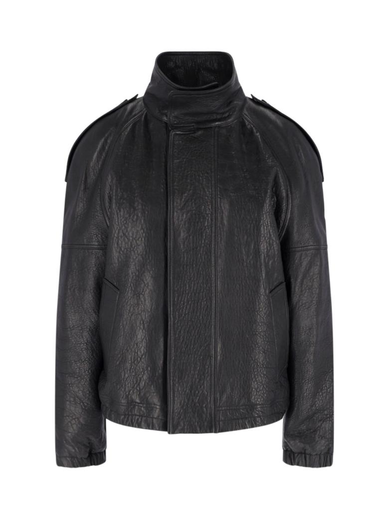Saint Laurent - Giacca in pelle di agnello