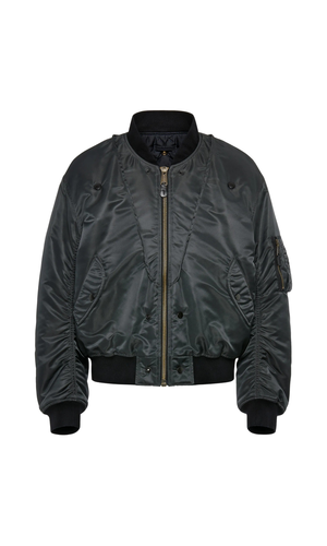 Reversible bomber jacket