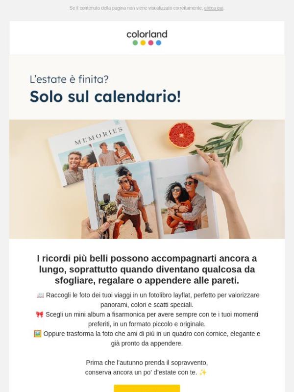 L’estate è finita? Solo sul calendario!