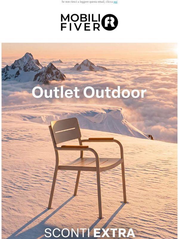 Ultimo avviso: Outlet Outdoor termina oggi ⏳