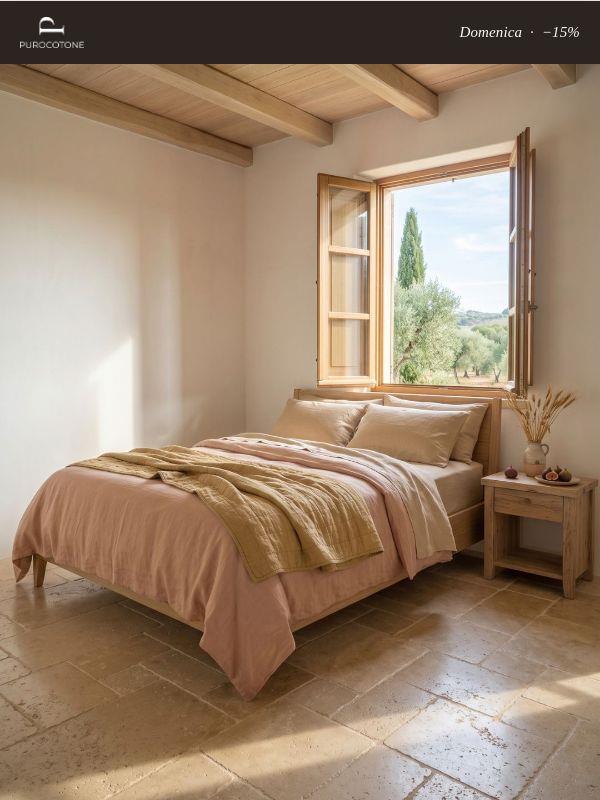 −15% su tutto: prepara il letto al freddo