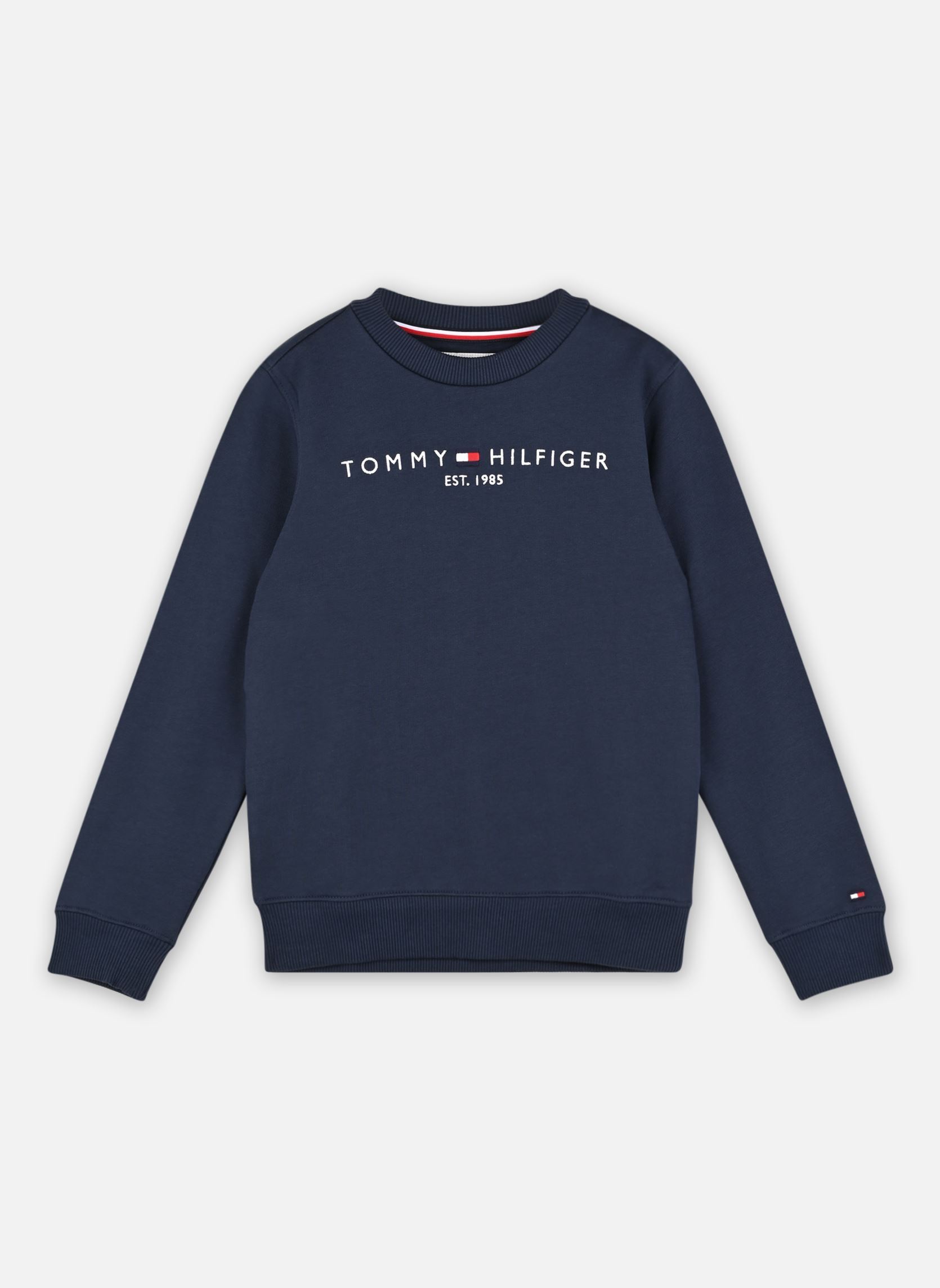 Tommy Hilfiger Felpe con cappuccio Essential Sweatshirt bambino blu