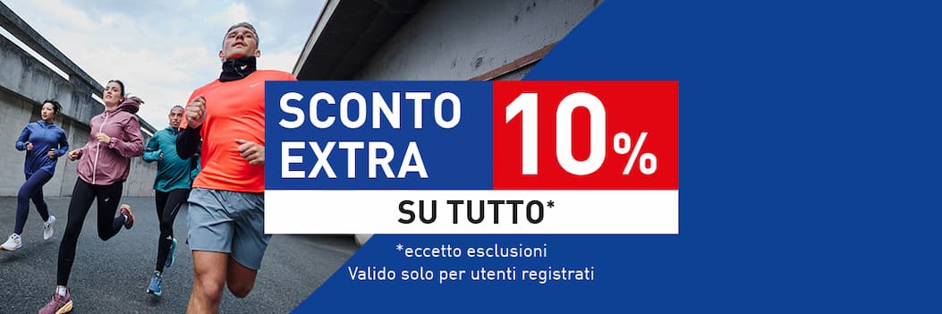 EXTRA 10% DI SCONTO