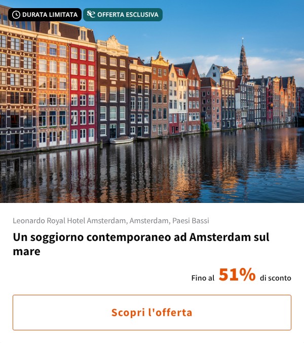 Un soggiorno contemporaneo ad Amsterdam sul mare