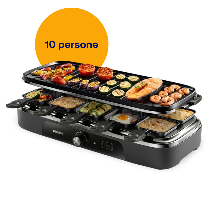 Grill with up to 10 people