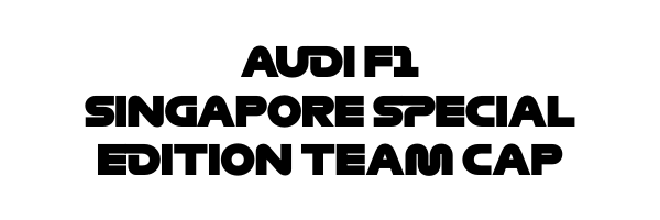 Audi F1 Singapore Special Race Cap