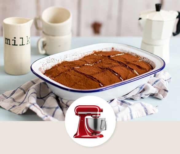 Traditional italian tiramisu 