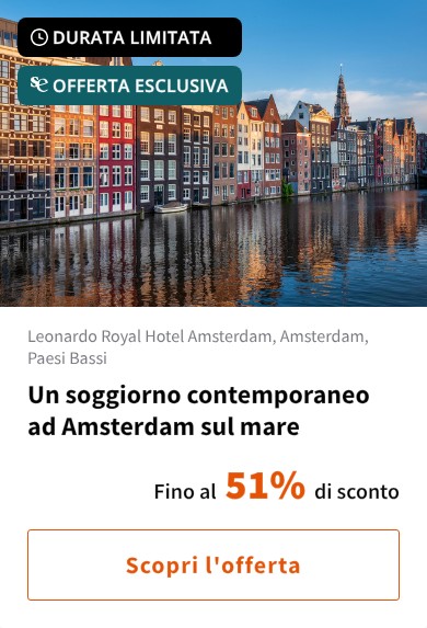 Un soggiorno contemporaneo ad Amsterdam sul mare