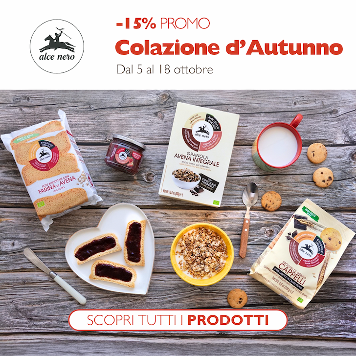Colazione d'autunno: -15% fino al 18 ottobre