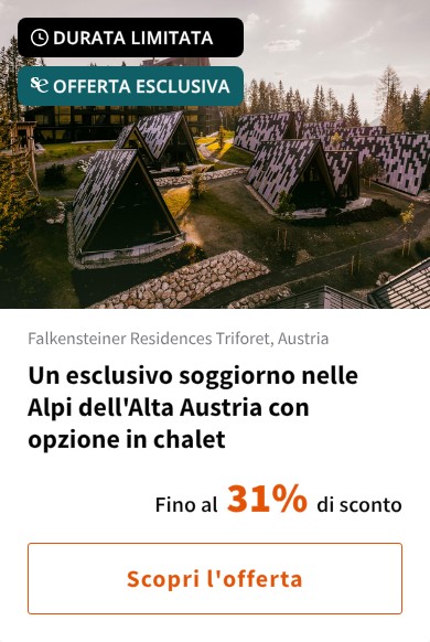Un esclusivo soggiorno nelle Alpi dell'Alta Austria con opzione in chalet