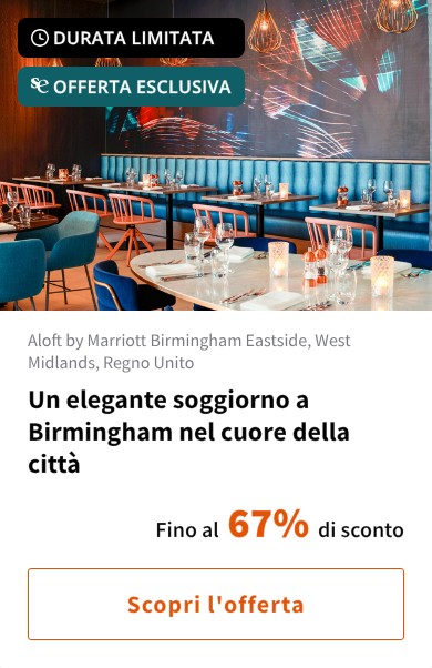Un elegante soggiorno a Birmingham nel cuore della città