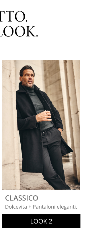 Un cappotto. Quattro look. - classico
