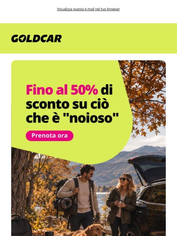 Fino al 50% di sconto su ciò che è "noioso"