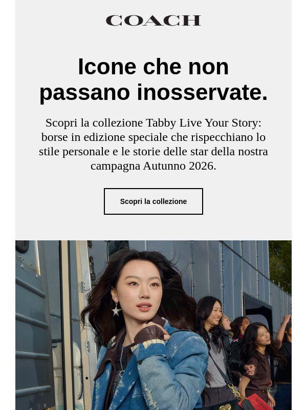Ti presentiamo la collezione Tabby Live Your Story.