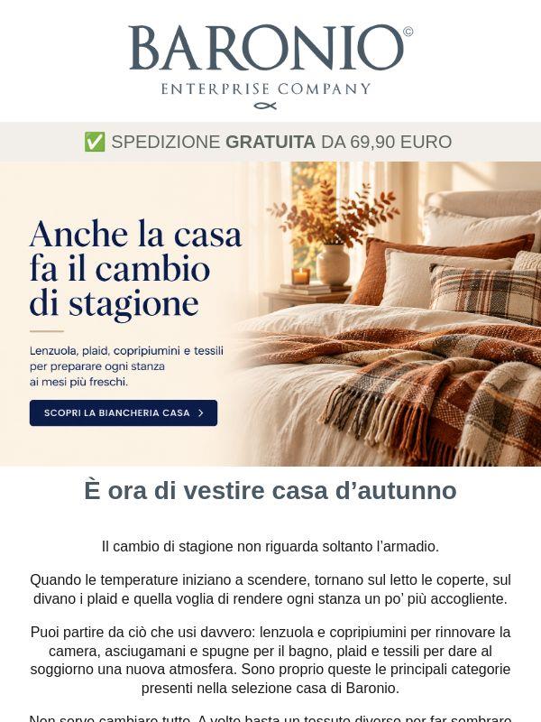 Anche la casa fa il cambio di stagione
