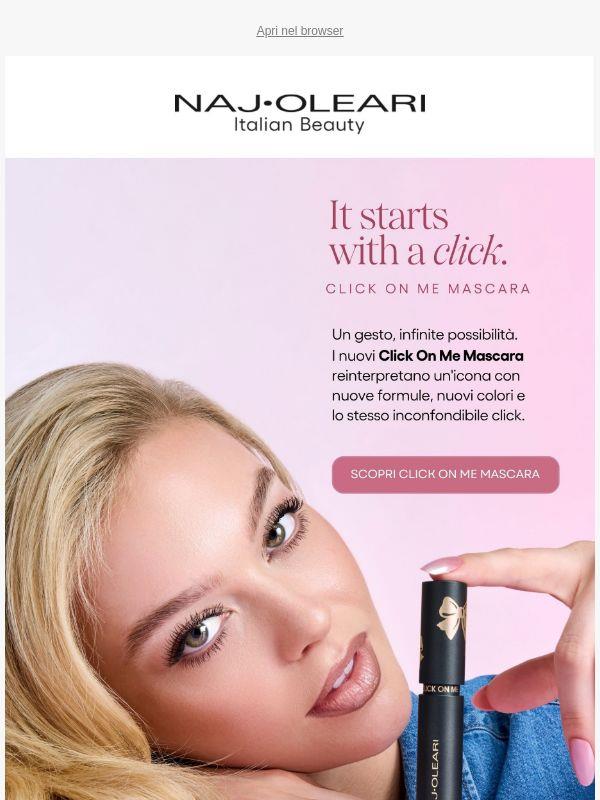 Inizia tutto con un click: scopri il nuovo Click On Me Mascara 🎀