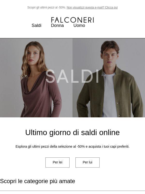 Ultimo giorno di saldi online