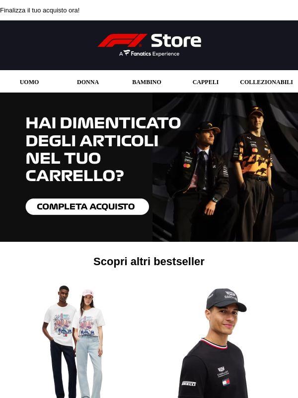 Il tuo carrello ti aspetta!