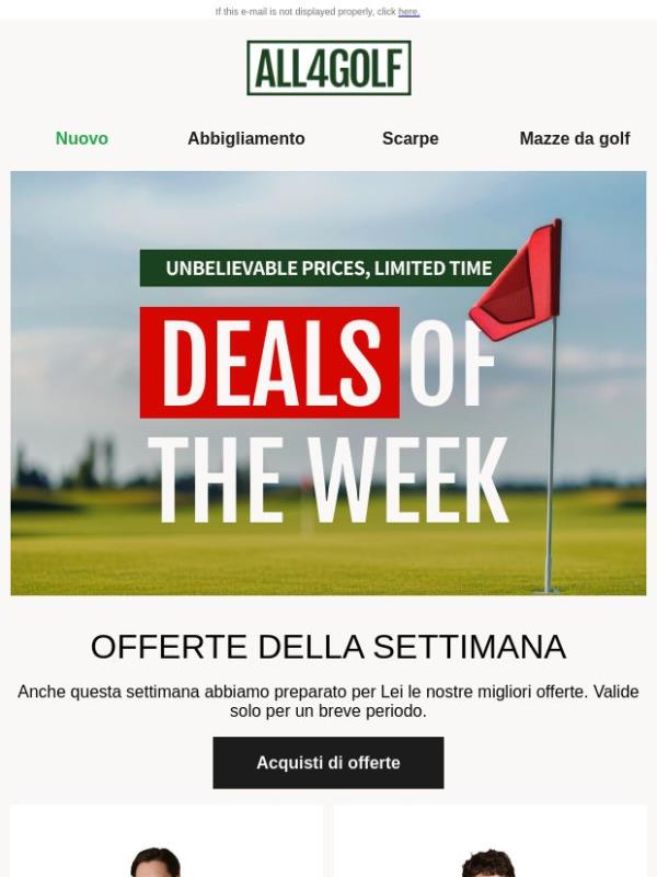 Le nuove offerte della settimana sono arrivate
