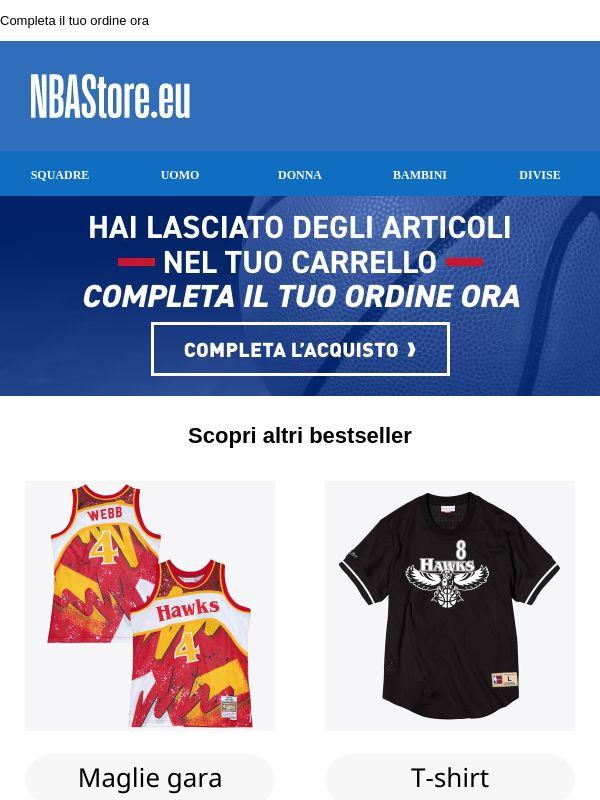 Abbiamo salvato il tuo carrello