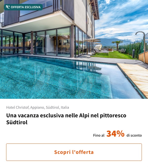 Una vacanza esclusiva nelle Alpi nel pittoresco Südtirol
