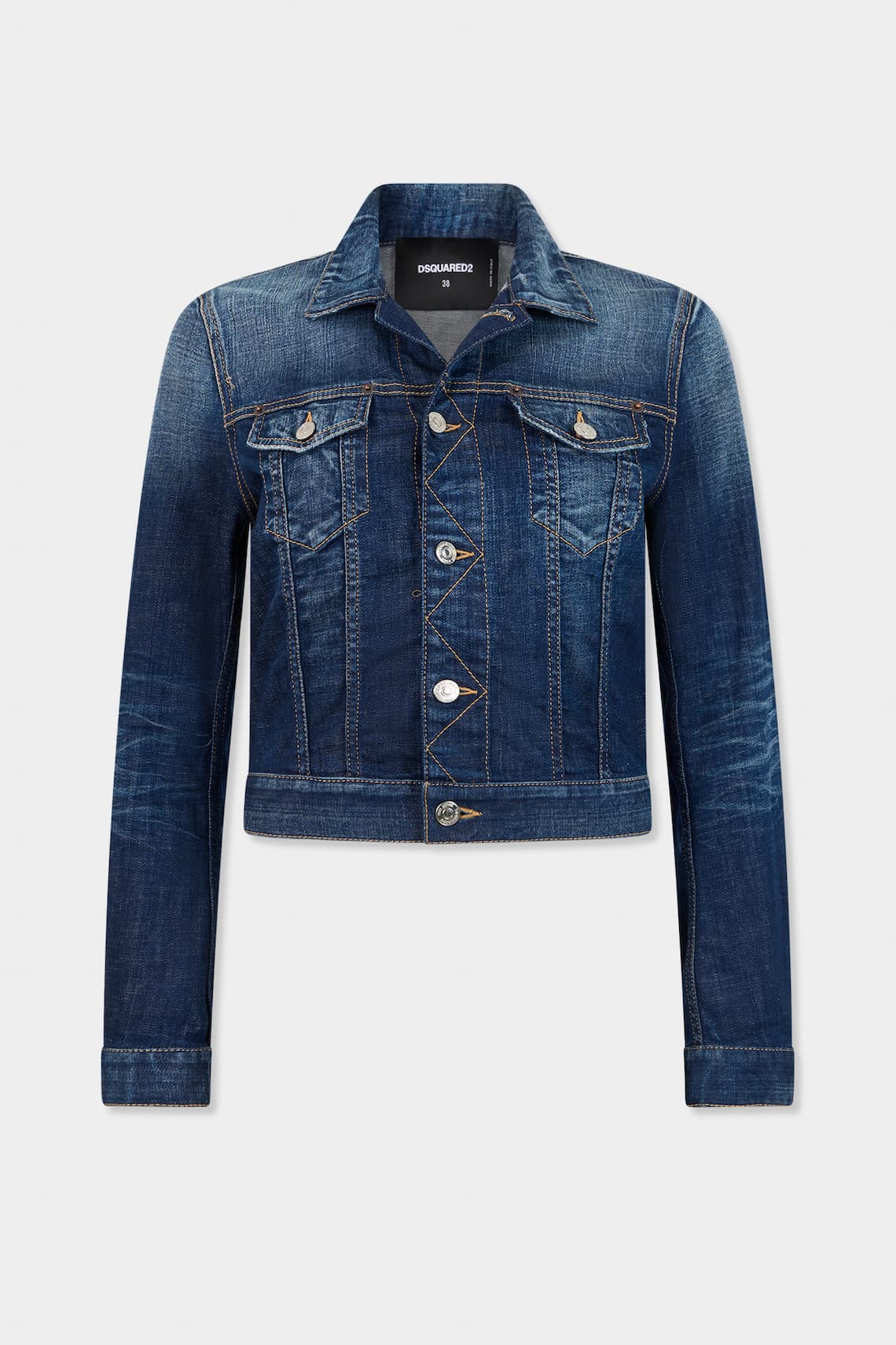 Dsquared2 Dolls Dark Clean Wash Jean Jacket