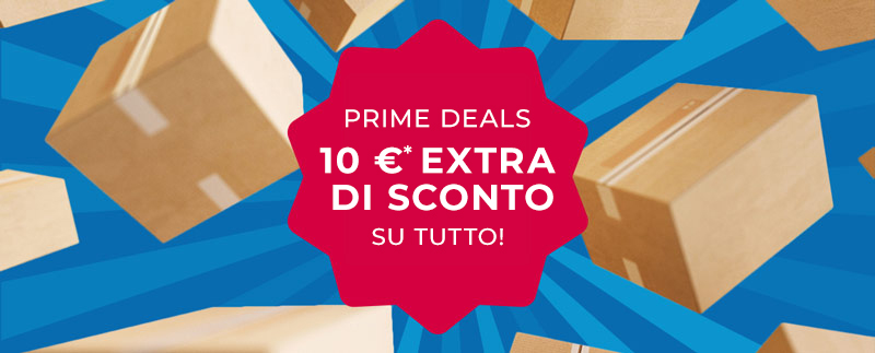 Scopri il risparmio con la MEGA SALE Prime Deals!