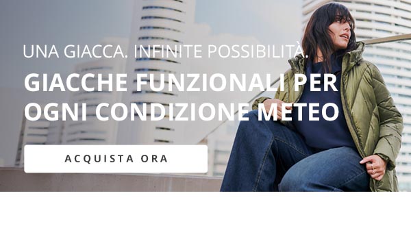 Scopri giacche funzionali per ogni clima!