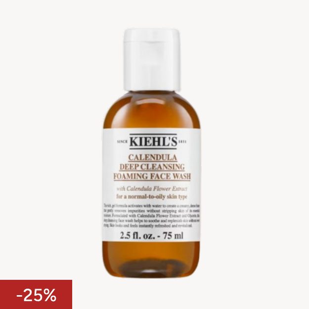 Kiehl's Calendula Deep Cleansing Foaming Face Wash - 75ml