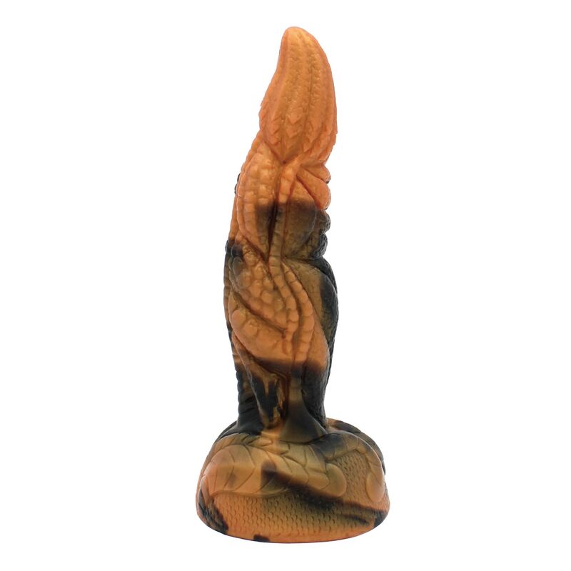 Dildo Fantasy Power Monsters Tyrannosaurus Bicolor — Marrone/Nero