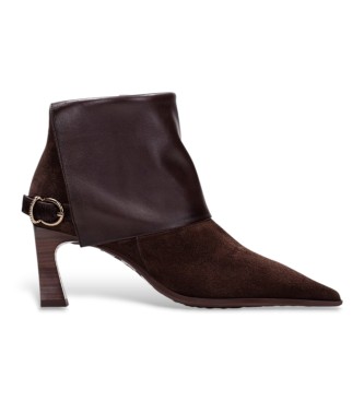 Stivaletti in pelle Paris marrone
