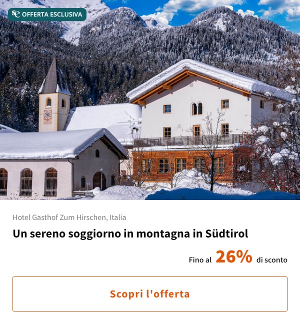 Un sereno soggiorno in montagna in Südtirol
