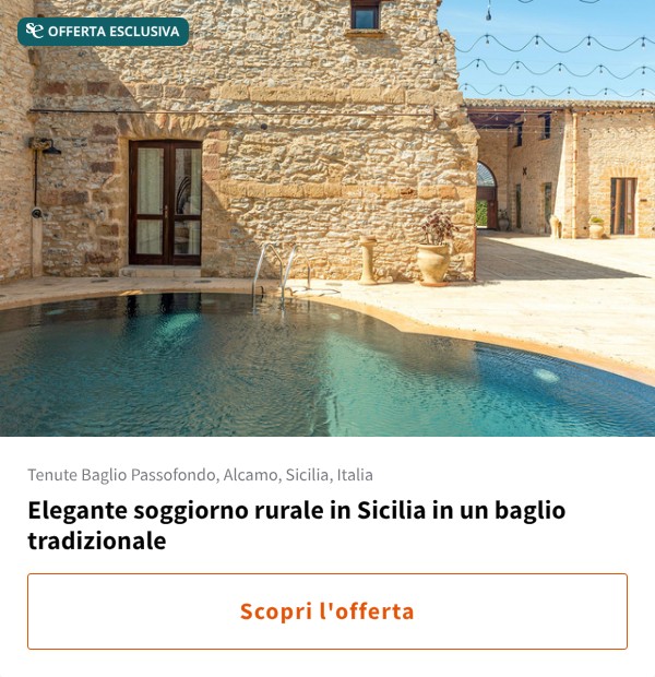 Elegante soggiorno rurale in Sicilia in un baglio tradizionale