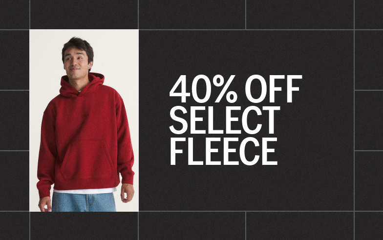 40% Off Select Fleece