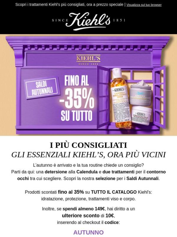 Da dove cominciare? Ci pensa Kiehl’s