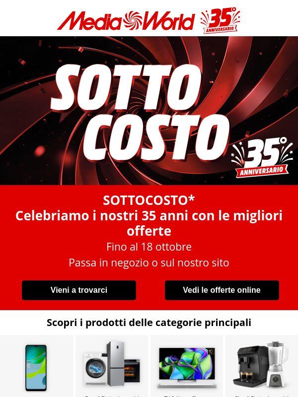 SOTTOCOSTO 35° anniversario: scopri le offerte