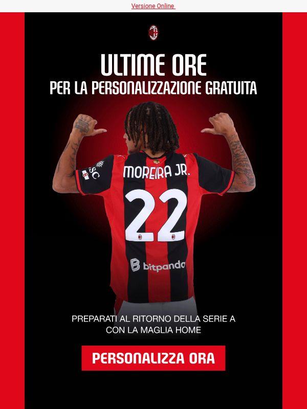 La personalizzazione gratuita termina stasera
