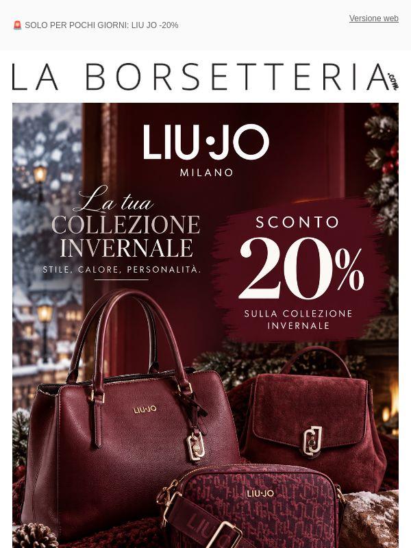 🚨 -20% su Liu Jo: usa il codice 20off prima che scada!