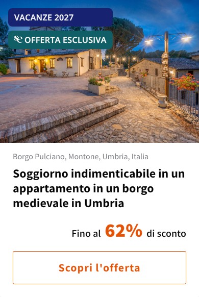 Soggiorno indimenticabile in un appartamento in un borgo medievale in Umbria