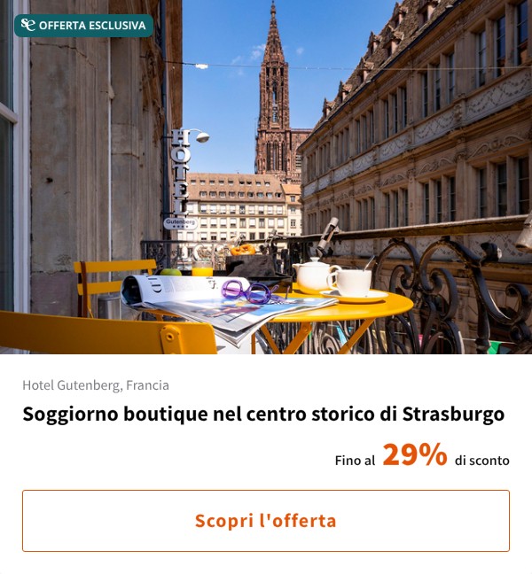 Soggiorno boutique nel centro storico di Strasburgo